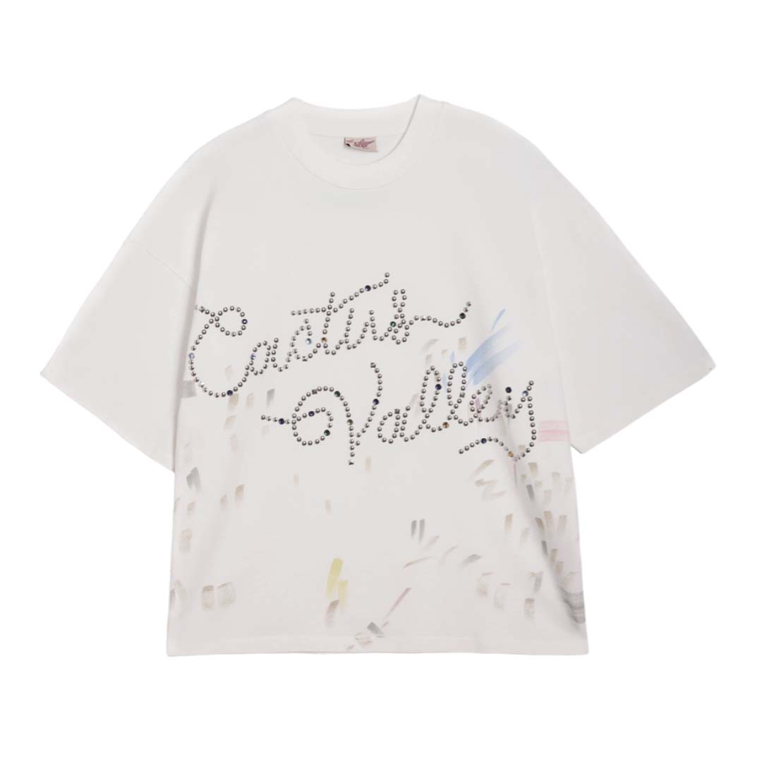 Cactus Valley Splatter Tee Cream