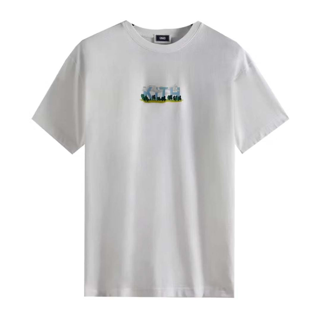 Kith Cloud Box Logo Tee White