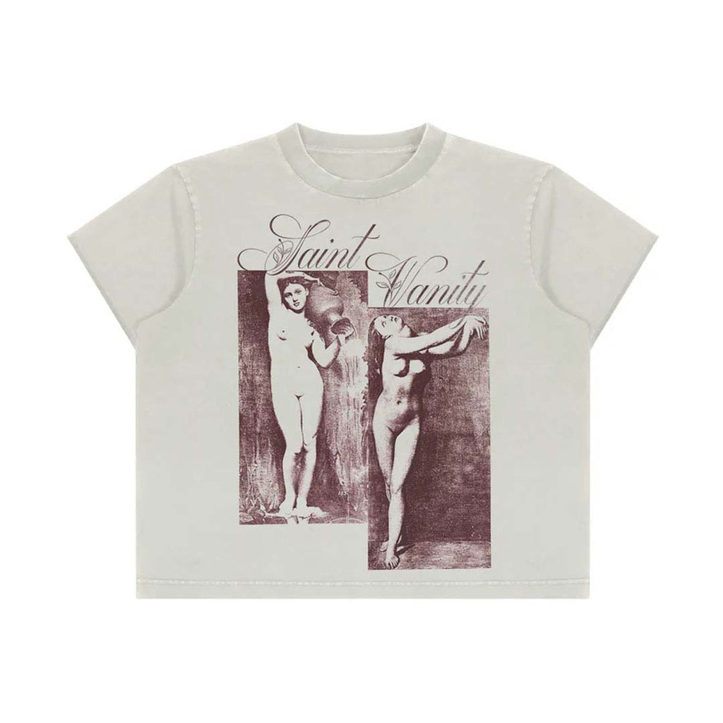 Saint Vanity U-N-I Sex Gemini Tee Cream