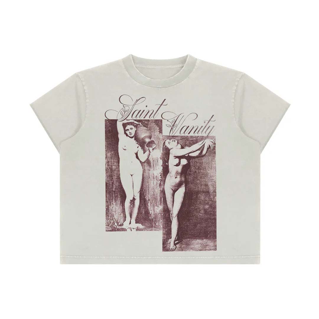 Saint Vanity U-N-I Sex Gemini Tee Cream