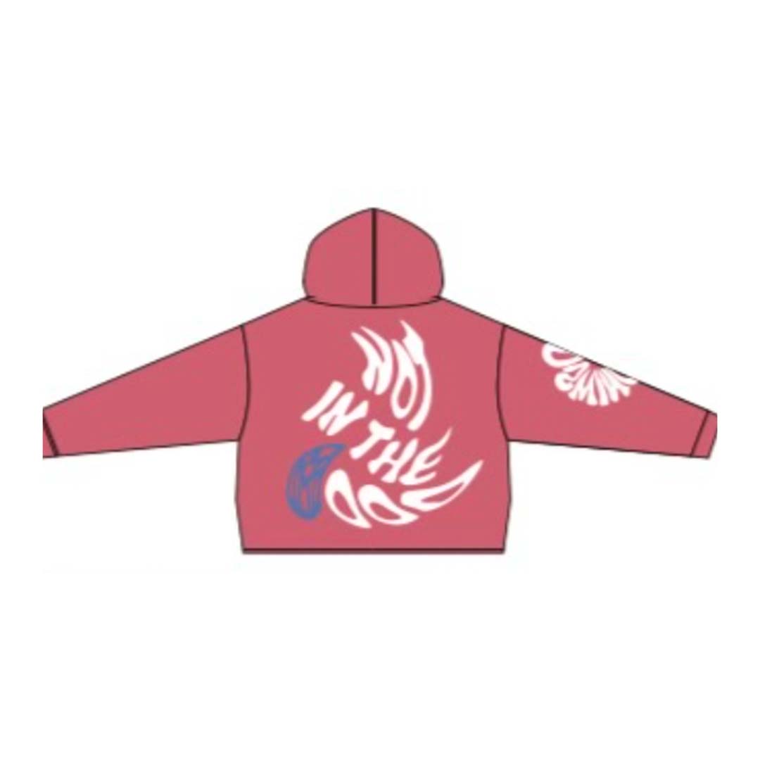 Mood Swings Swirl Pink Hoodie
