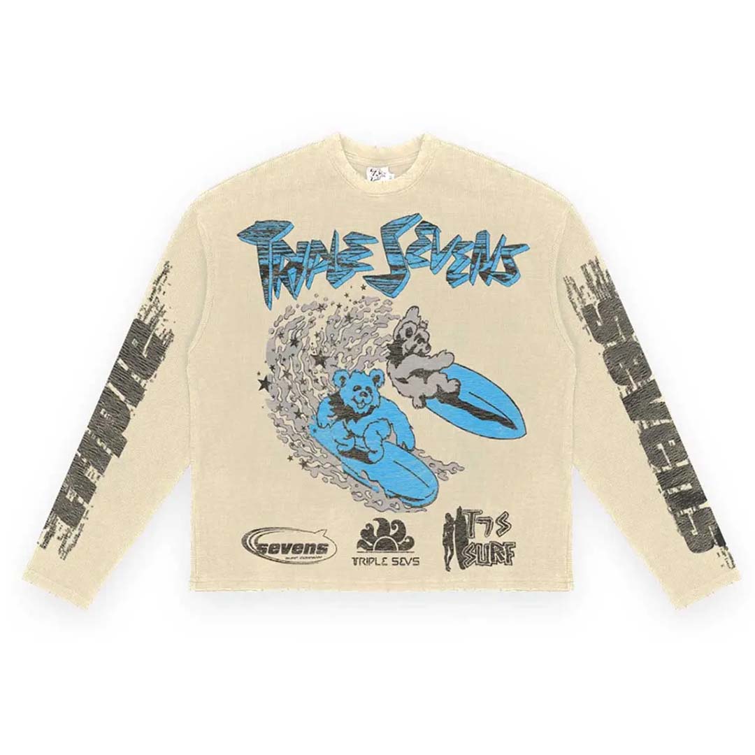 Triple Sevens All Star V2 Thermal Long Sleeve Cream