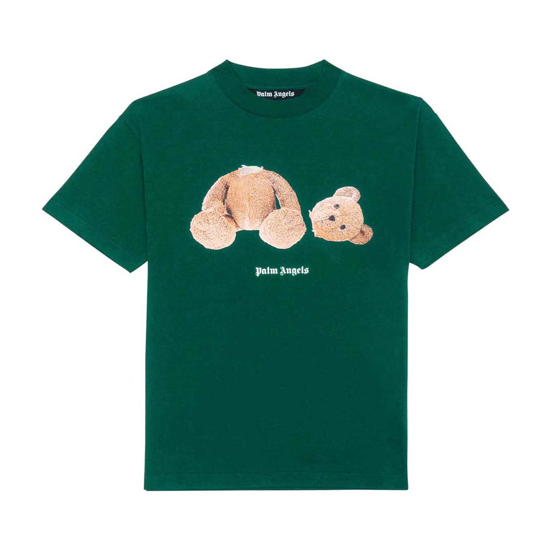 Palm Angels Bear Forest Tee Green