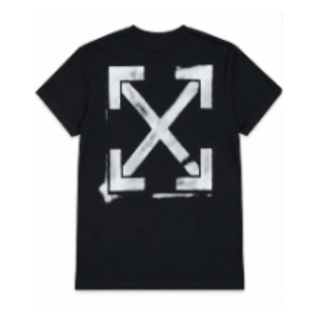 OFF-WHITE Solid Arrow Tee Black White