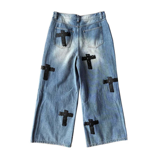 Bottega Desires Holy Grail Denim Jeans Blue Black
