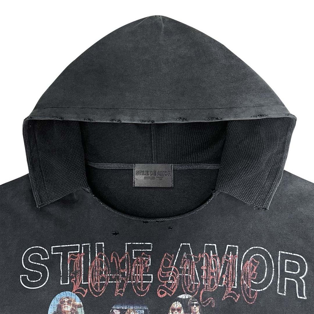 Stile de Amor Sfera Hoodie Faded Black