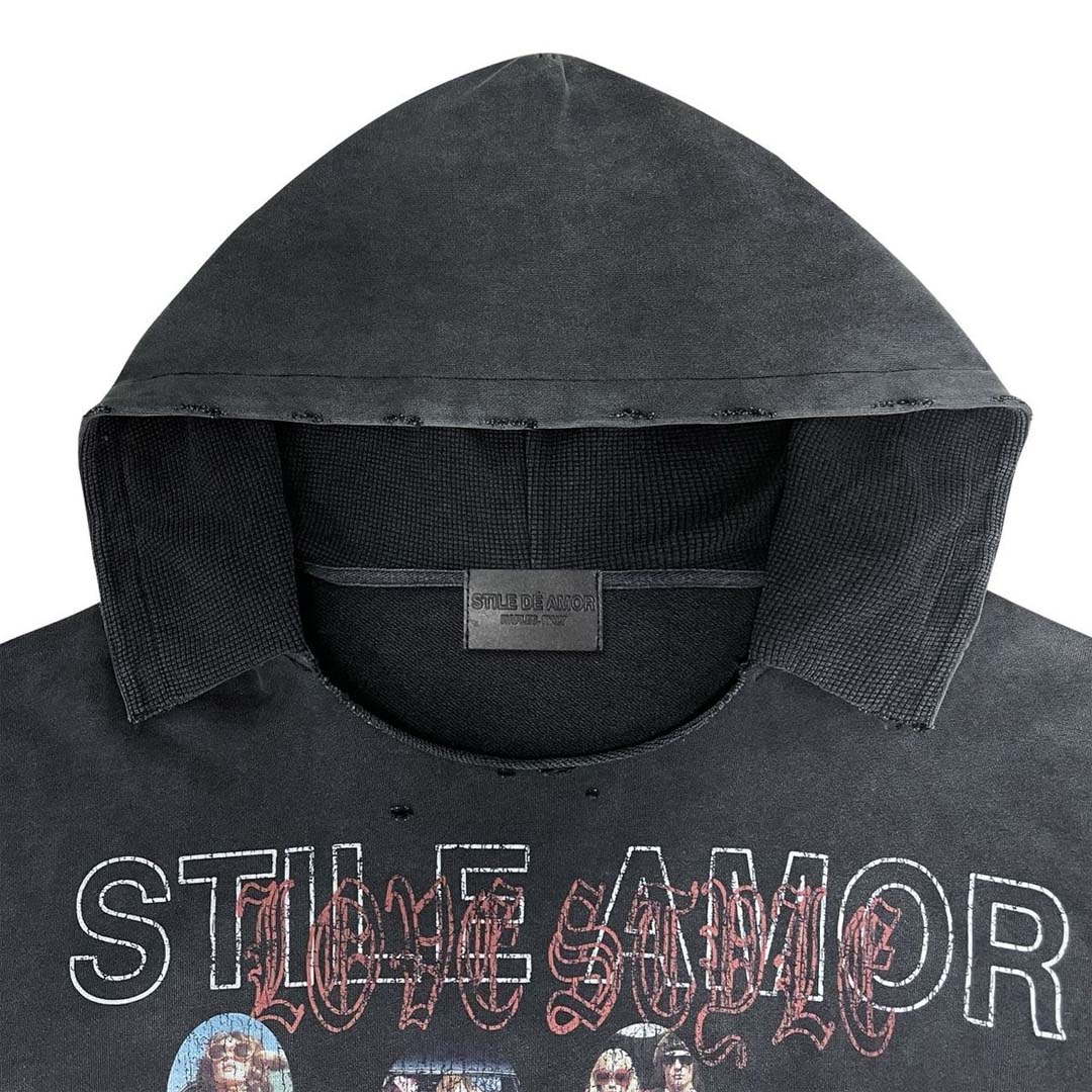Stile de Amor Sfera Hoodie Faded Black