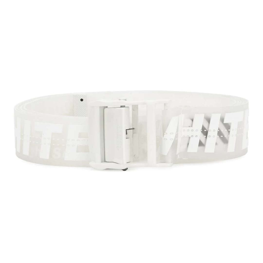 Off-White Rubber Belt Transparent White