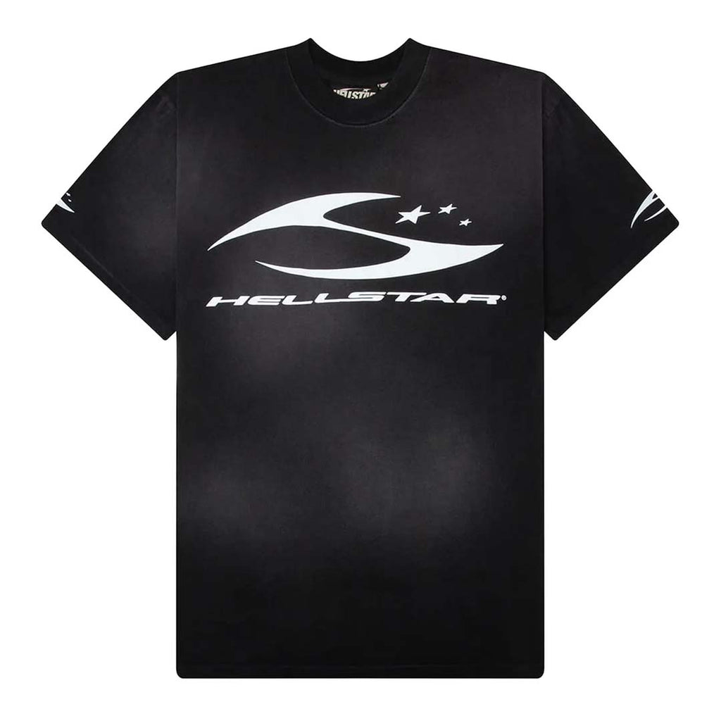 Hellstar H Cursive Logo Tee Black