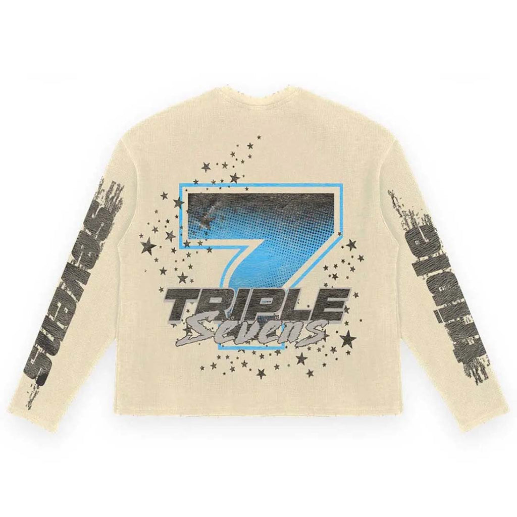 Triple Sevens All Star V2 Thermal Long Sleeve Cream