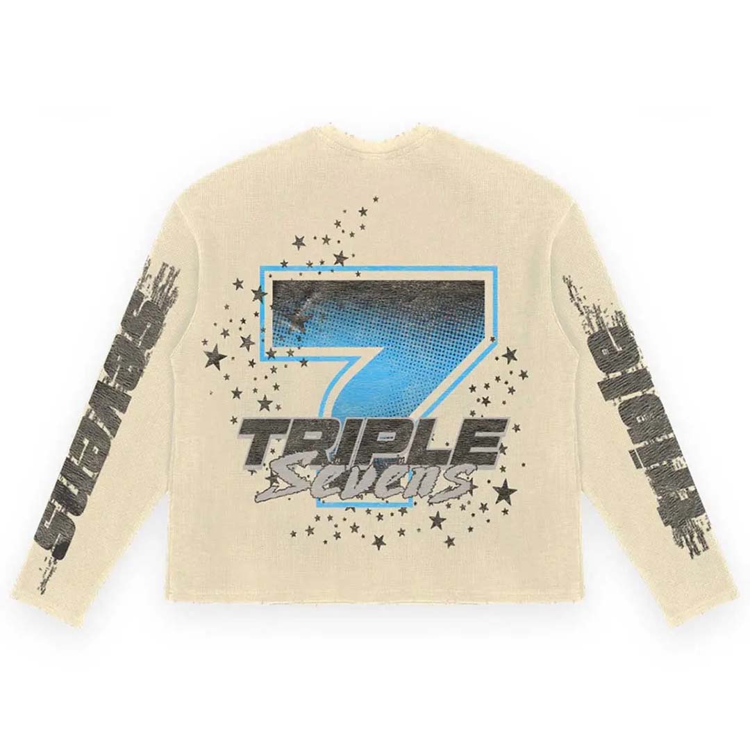 Triple Sevens All Star V2 Thermal Long Sleeve Cream