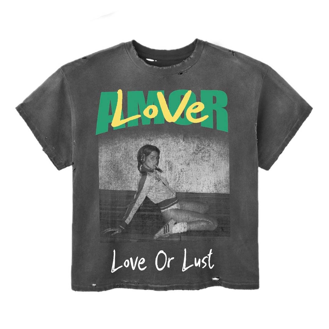 Stile de Amor Or Lust Tee Faded Black