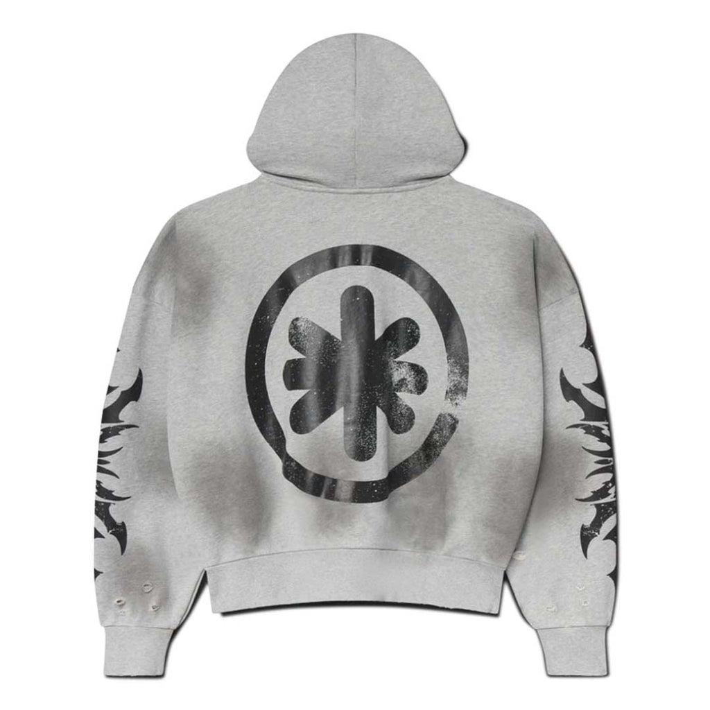 Lost Shadows Complexcon Zip Up Hoodie Dirty Grey