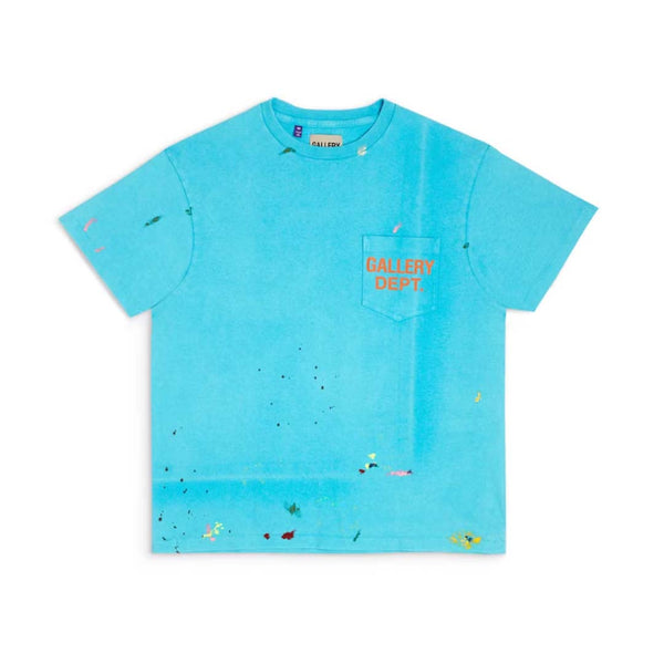 Gallery Dept. Vintage Logo Painted Tee Turquoise