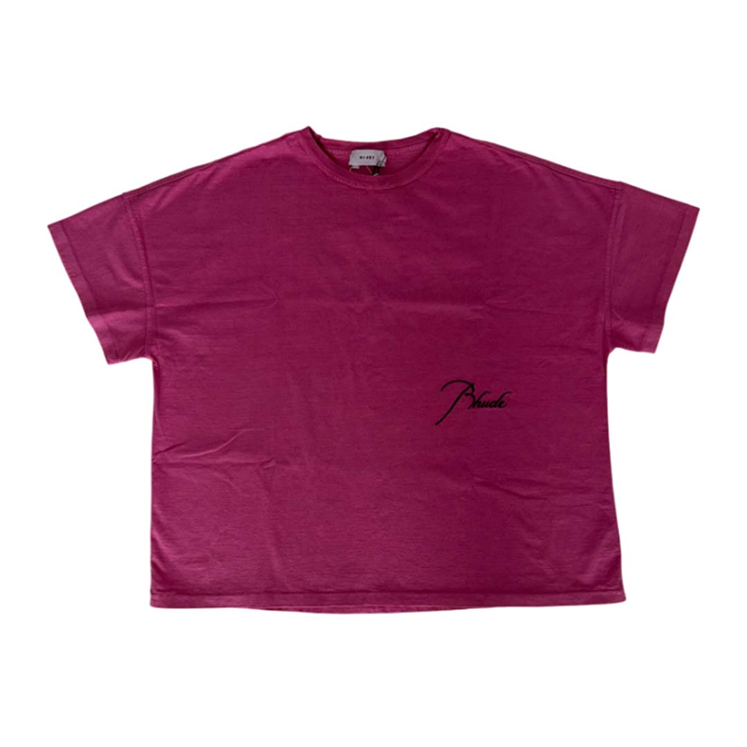 Rhude Reverse Pink Tee