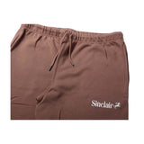 Sinclair Logo Sweatpants Brown