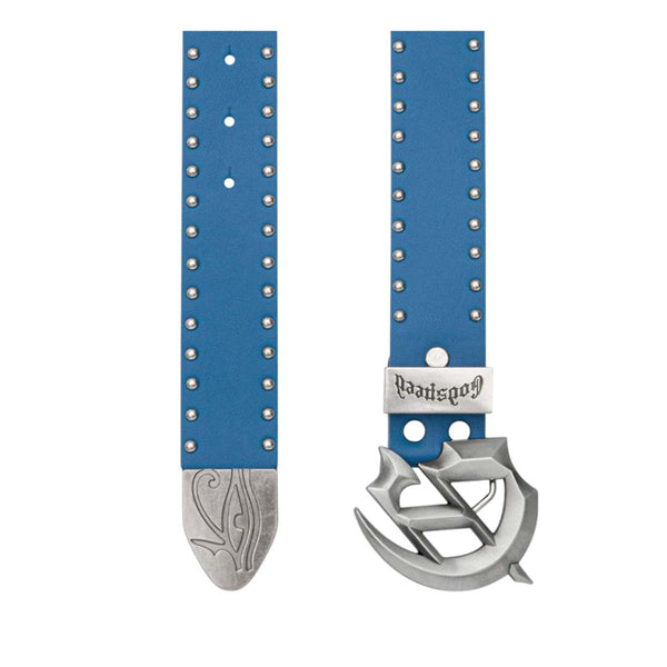 Godspeed Forged GS Studded Belt Steel Blue