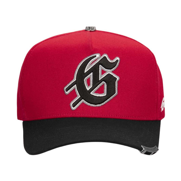 Godspeed G Logo Snapback Hat Red Black