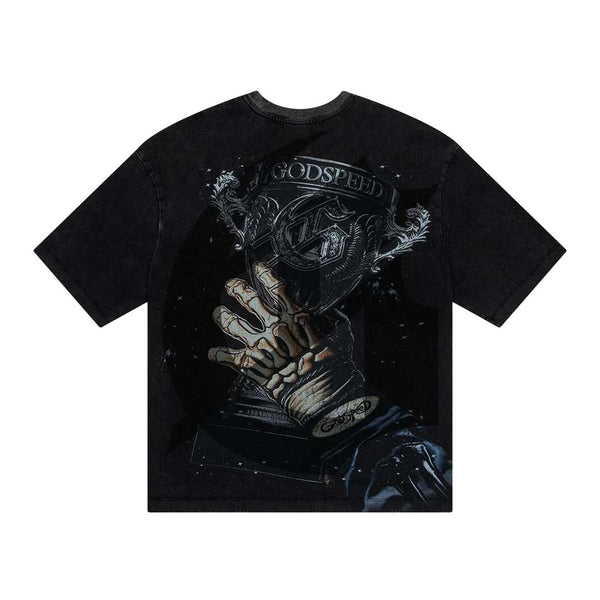 Godspeed F1 World Cup Tee Black Wash