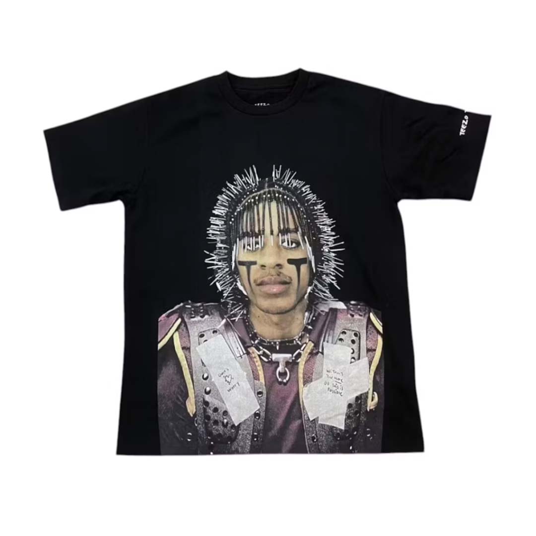 Travis Scott Teezo Touchdown Tee Black