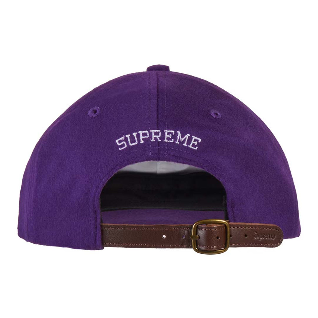 Supreme Wool S Logo 6 Panel Hat Purple