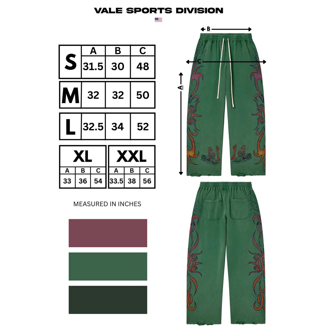 Vale Forever Inferno Sweatpants Green
