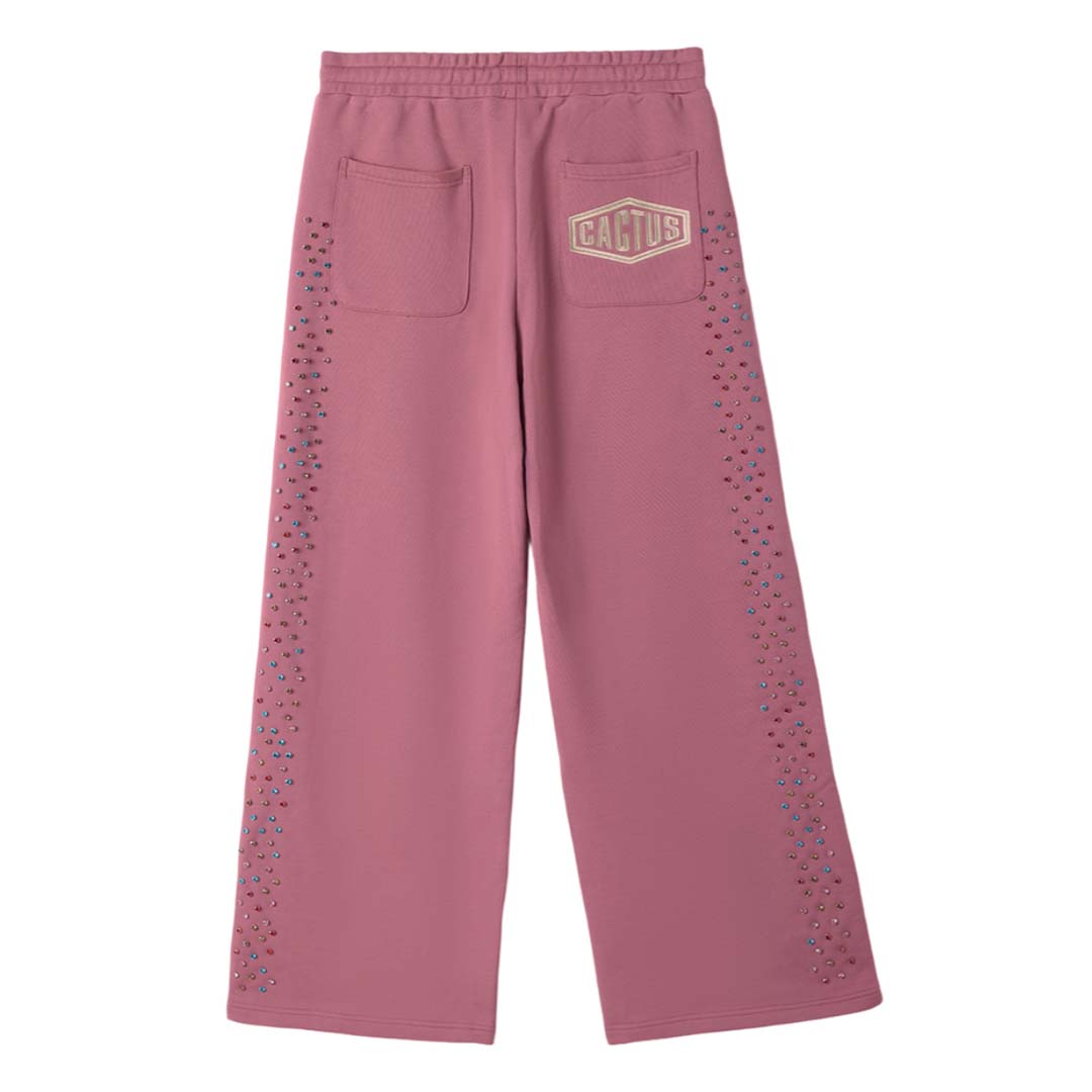 Cactus Valley Crystal Cactus Sweatpants Raspberry