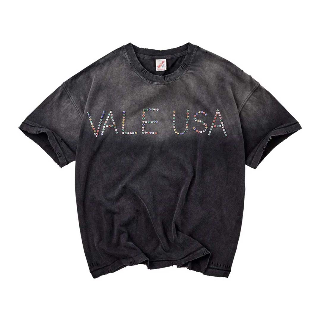 Vale Forever DIY Vale USA Tee Faded Black