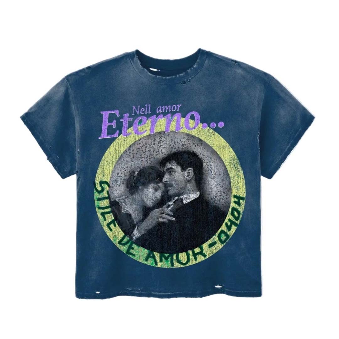 Stile de Amor Nell Eterno Tee Faded Blue