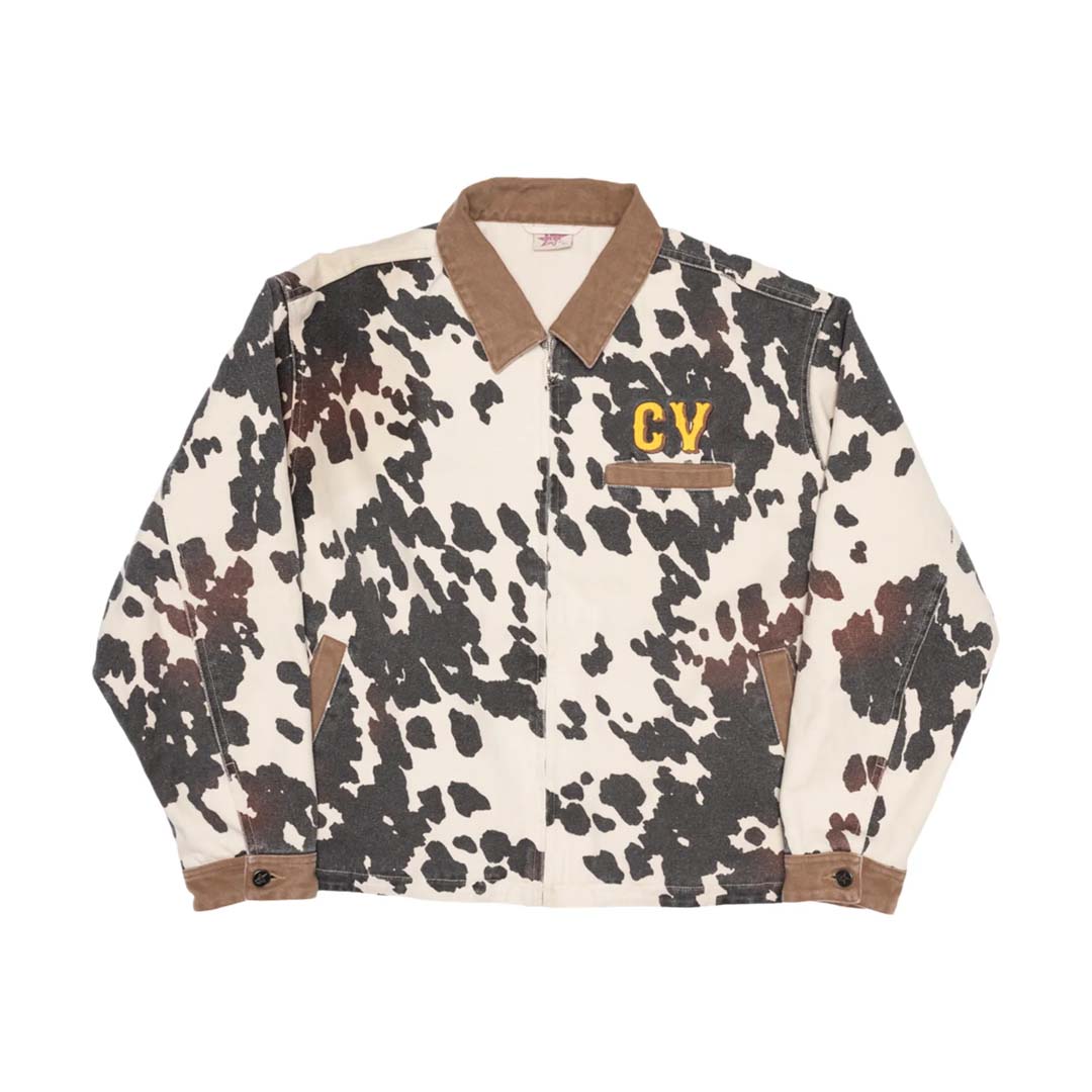Cactus Valley Cow Zip Up Jacket