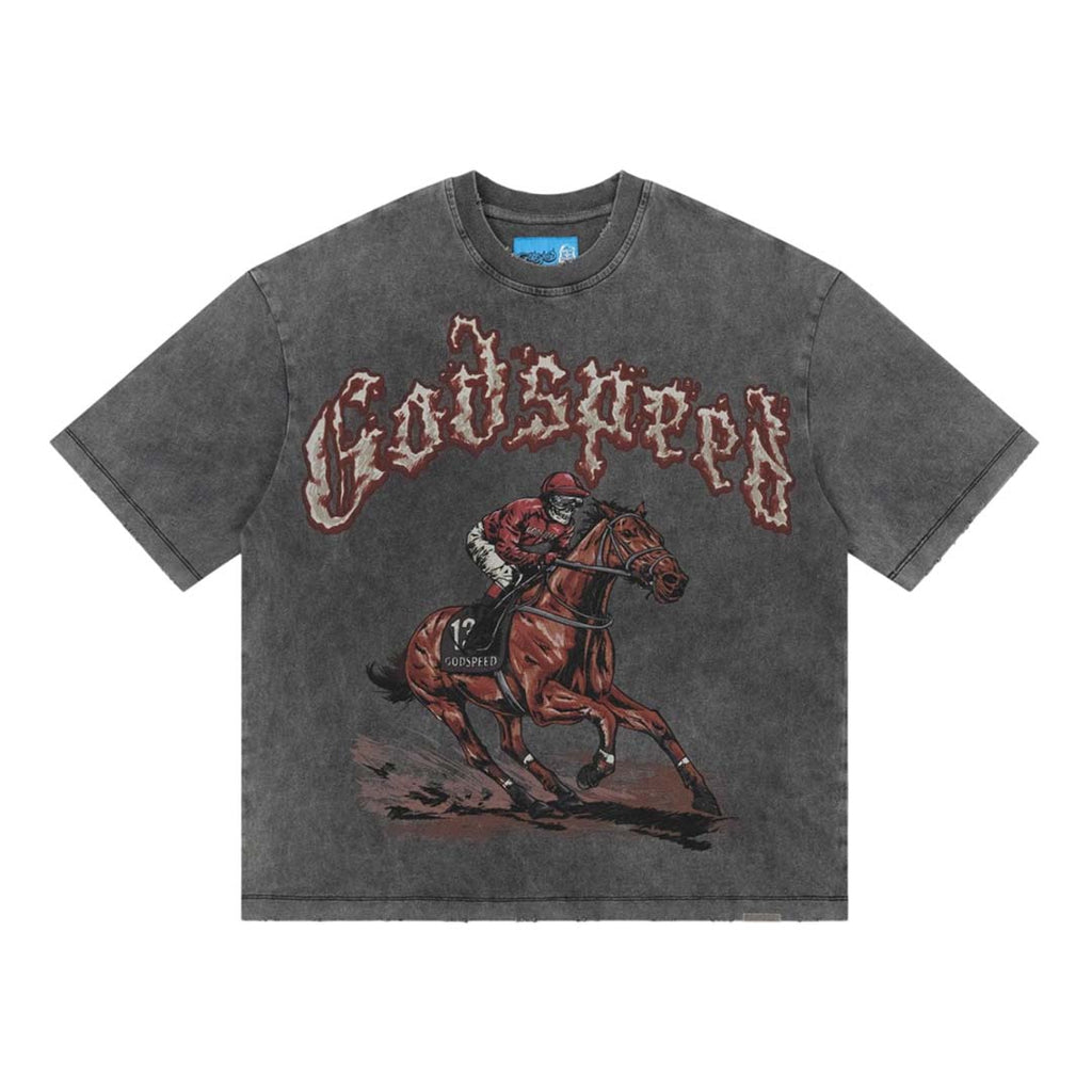 Godspeed Thoroughbred 2.0 Tee Grey Wash