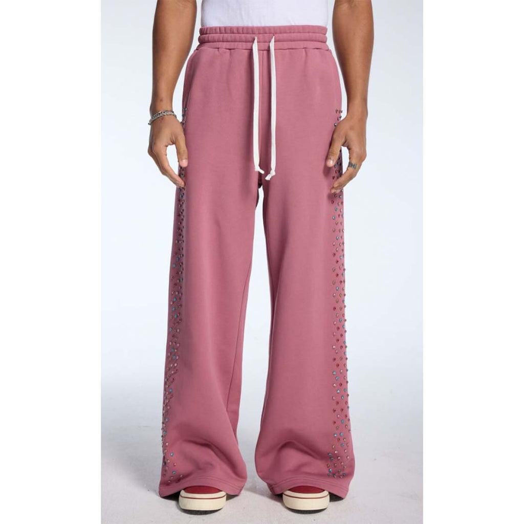 Cactus Valley Crystal Cactus Sweatpants Raspberry