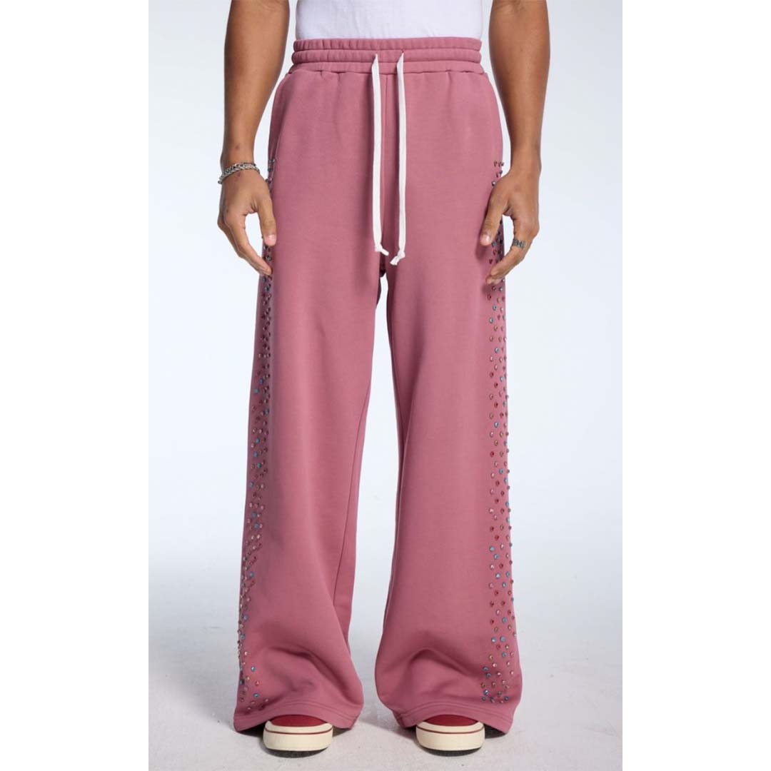 Cactus Valley Crystal Cactus Sweatpants Raspberry