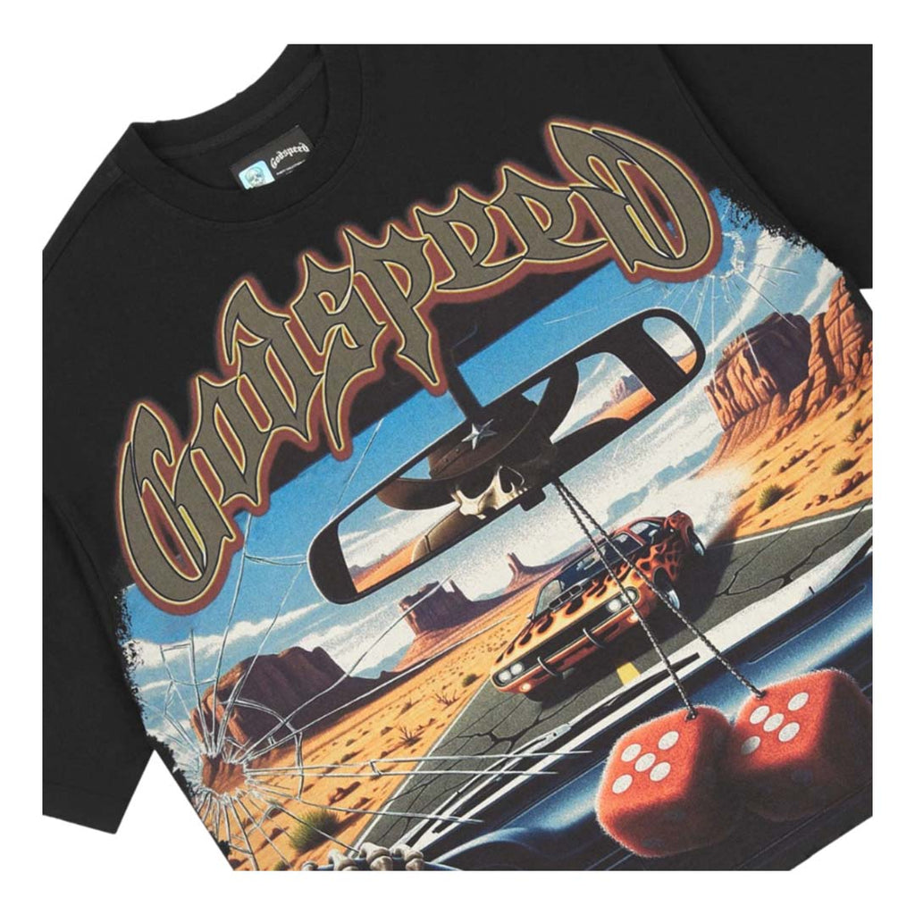Godspeed On The Run II Tee Black