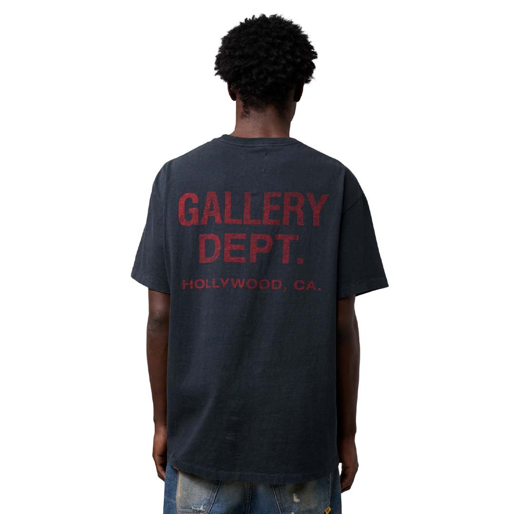 Gallery Dept. Souvenir Tee Black Red