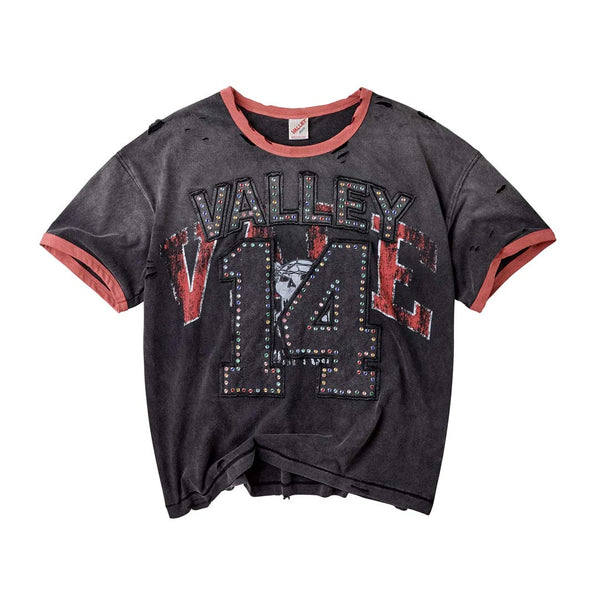 Vale Forever Big Bro DIY Tee Faded Black Red