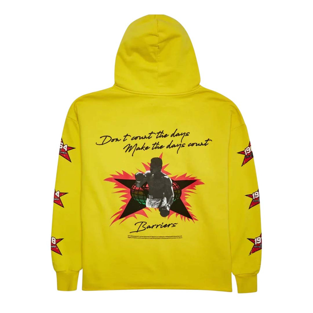 Barriers Muhammad Ali Hoodie Yellow