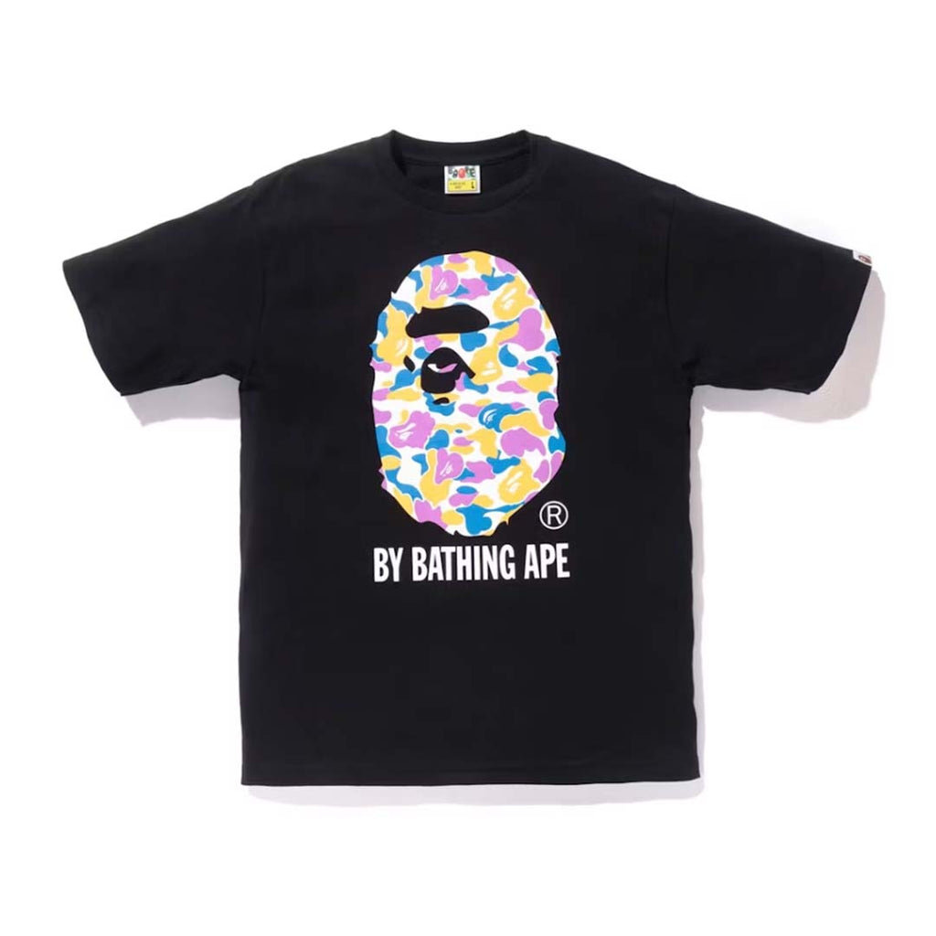 Bape By Bathing Ape Black Tee LA Camo