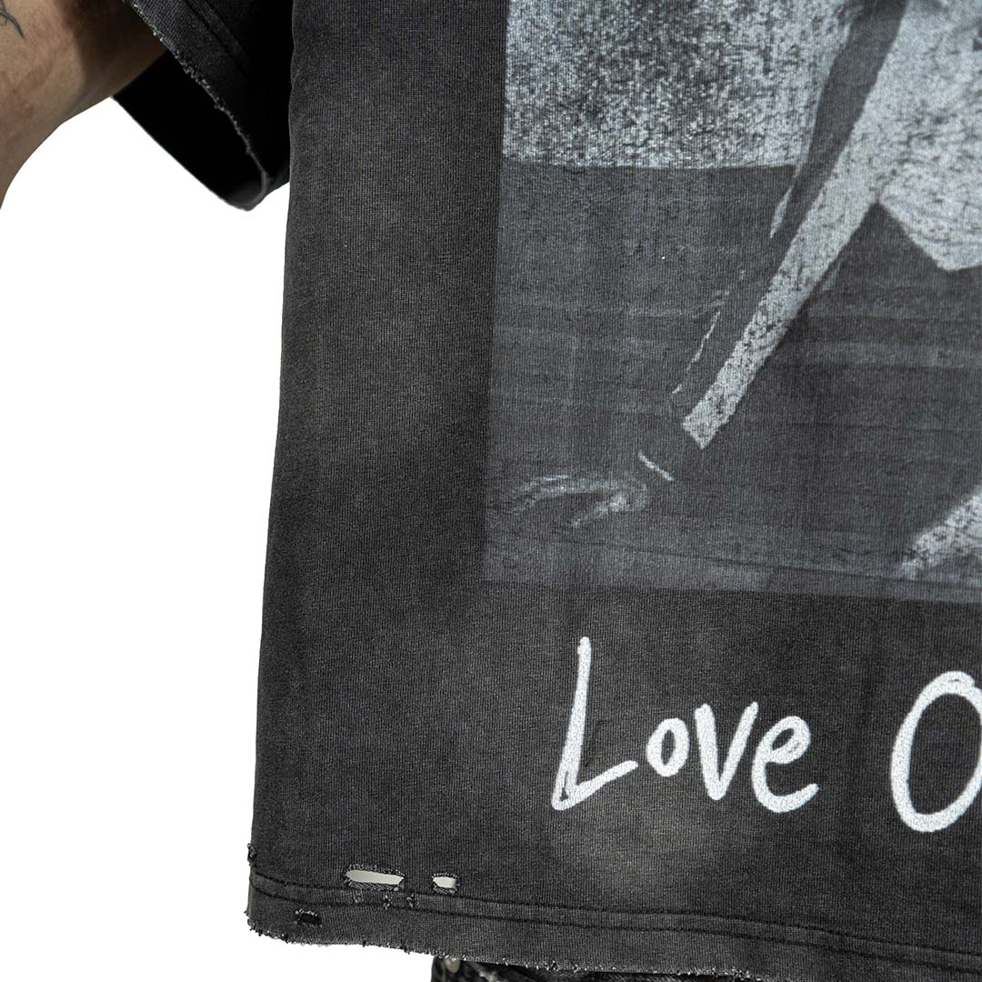 Stile de Amor Or Lust Tee Faded Black