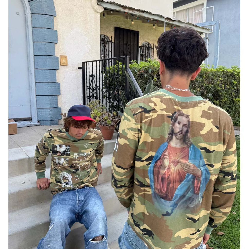 Bravest Studios Camo Shepherd Long Sleeve Tee