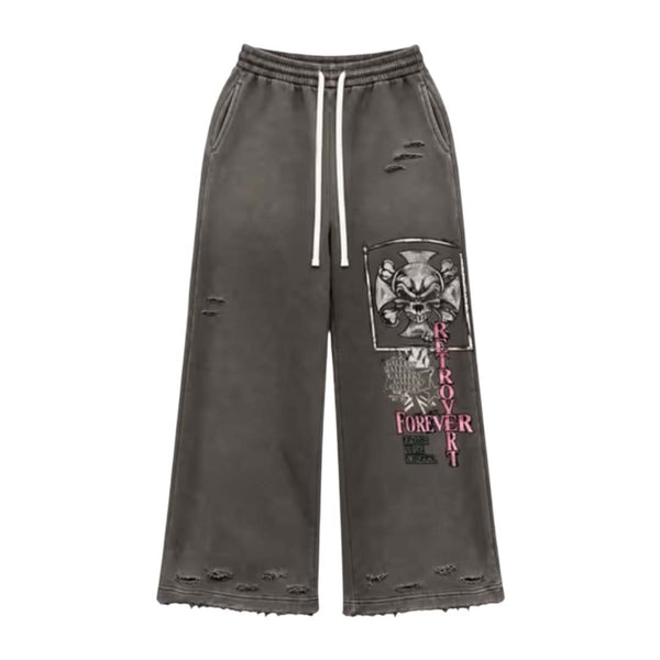Retrovert Winter Sweatpants Brown