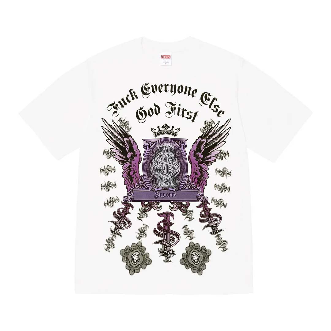 Supreme Money Tee White