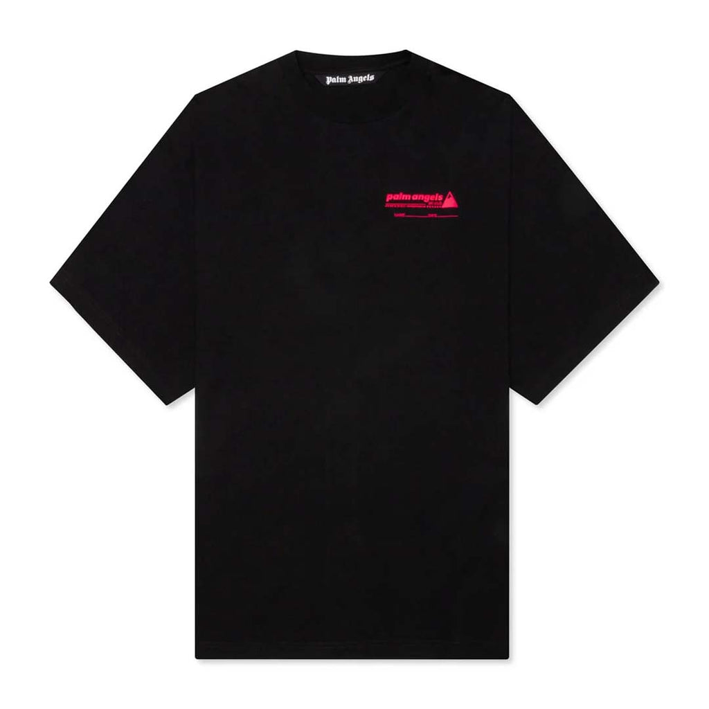 Palm Angels Ski Club Tee Black Green Red
