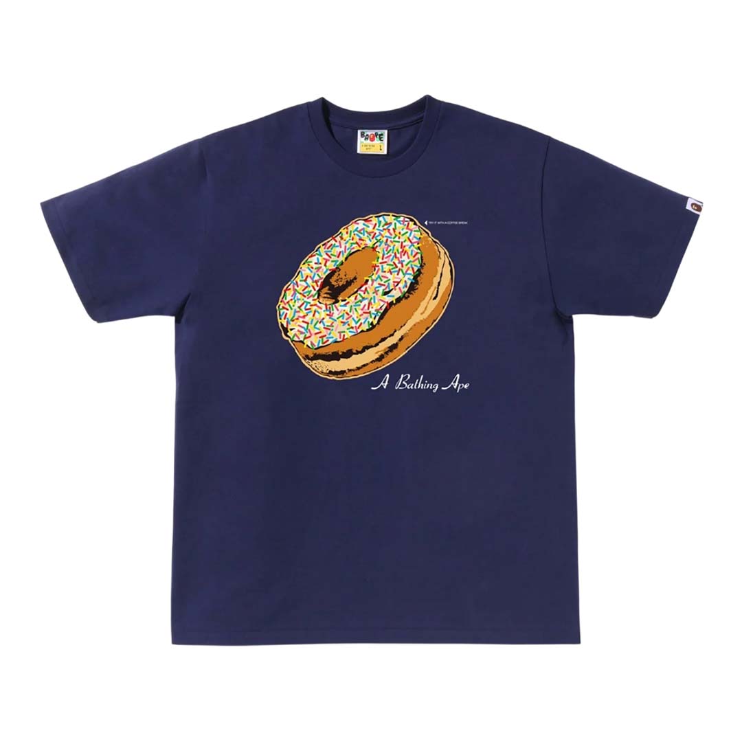 Bape Classic Donut Navy Tee