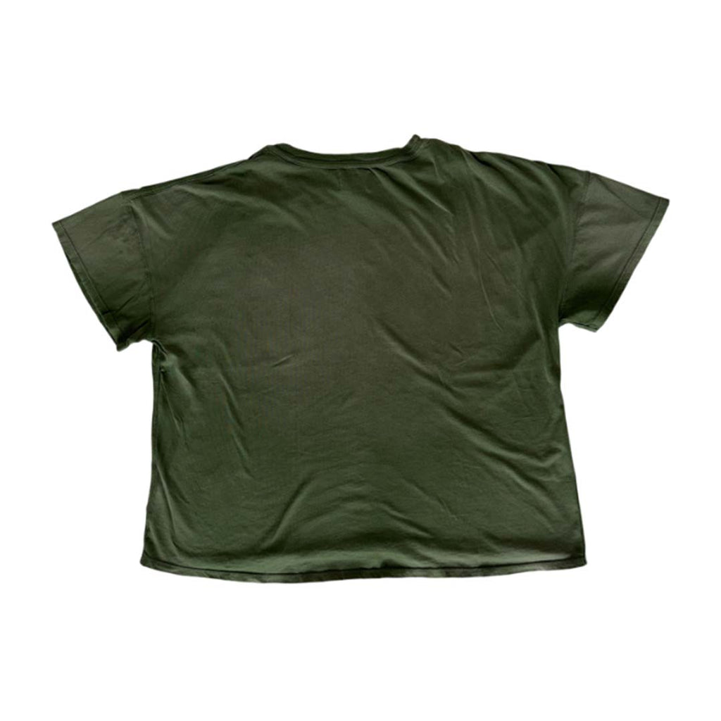 Rhude Reverse Olive Green Tee