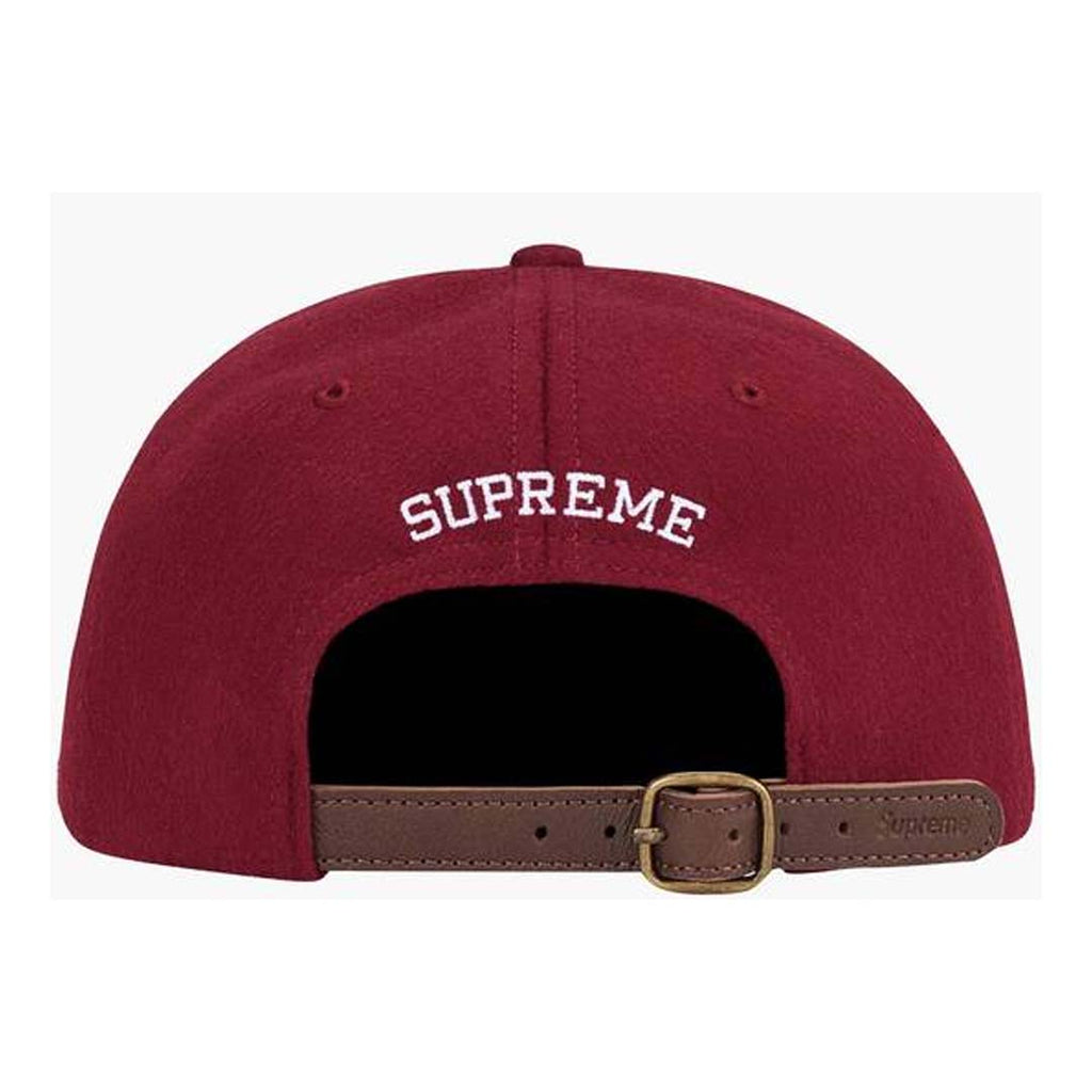 Supreme Wool S Logo 6 Panel Hat Red
