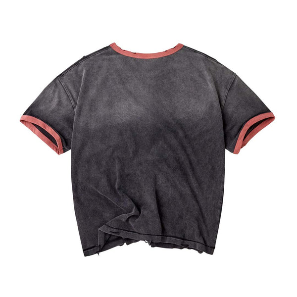 Vale Forever Big Bro DIY Tee Faded Black Red