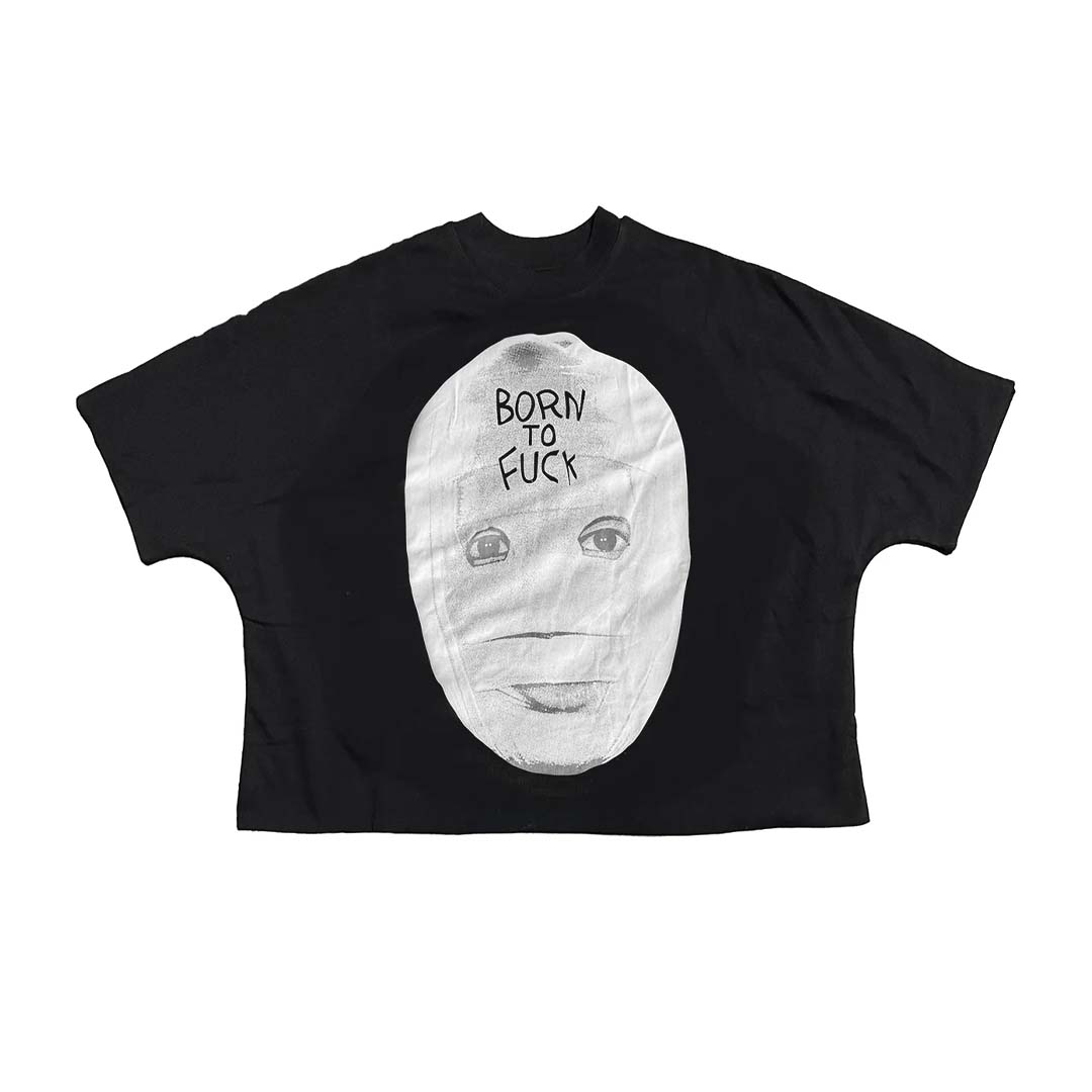 Billionaire Studios Born Bandage Black Tee