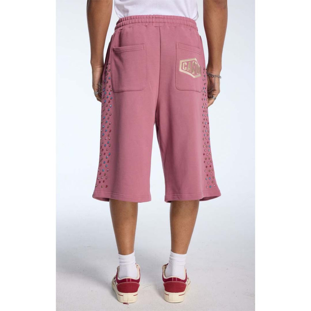 Cactus Valley Crystal Cactus Sweat Shorts Raspberry