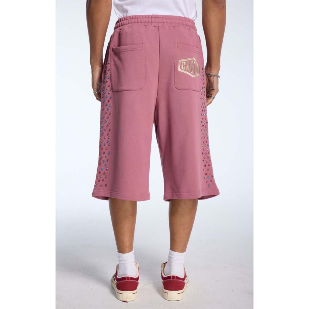 Cactus Valley Crystal Cactus Sweat Shorts Raspberry